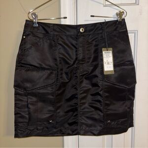 G-Star Raw cargo pocket Black Mini Skirt New with tags size 28